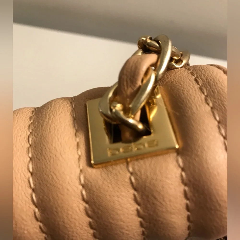 Bebe beige crossbody bag